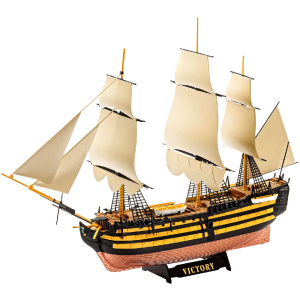 Збірна модель-копія Revell Корабель HMS Victory рівень 3 масштаб 1:450 (RVL-05819) рейтинг