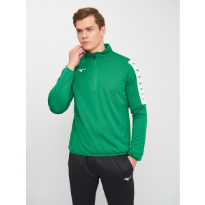 хороша модель Спортивна кофта Mizuno Nara Training Top M 32FC950038 3XL Зелена (5054698762004)