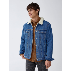 Джинсова куртка Pull & Bear 9711/504/427 M Синя джинс (09711504427033) ТОП в Кривому Розі