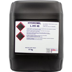 Гідравлічна олія Lotos Hydromil L-HV 46 17 кг (WH-P701J40-000) в Кривому Розі