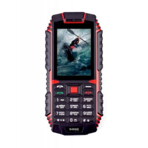 Мобильный телефон Sigma X-treme DT68 Black Red в Кривом Роге