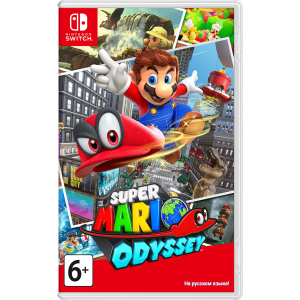 Гра Super Mario Odyssey для Nintendo Switch (Картридж, English version) (45496424152) рейтинг