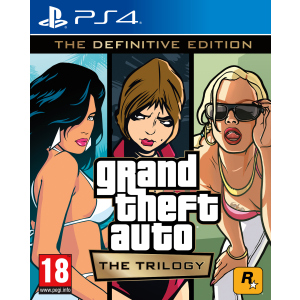 Игра GTA Trilogy для PS4 (Blu-ray диск, Russian subtitles) лучшая модель в Кривом Роге