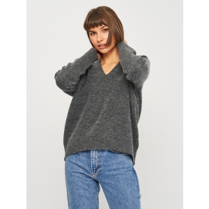 хорошая модель Пуловер Superdry Studios Slouch Vee Knit W6110338A-HCS S (10) Tar Marl (5057847328045)