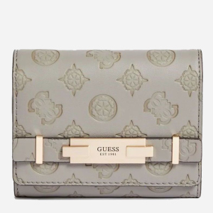 Гаманець жіночий Guess Bea Slg Small Trifold SWVS8132430-TAU Сірий (8000702444305) ТОП в Кривому Розі