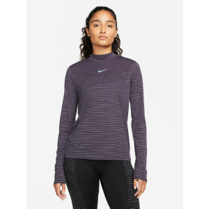 Спортивная кофта Nike W Nk Df Run Dvn Ls Top DD6821-540 S Пурпурная темная (195243289104) в Кривом Роге