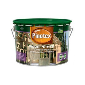 PINOTEX WOOD PRIMER Швидкосохнуча деревозахисна грунтовка, що глибоко вбирається, Безбарвна 10 л в Кривому Розі