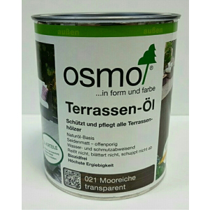 Масло для террас OSMO TERRASSEN - ÖL 021 - (дуб мореный) 0.75 л.