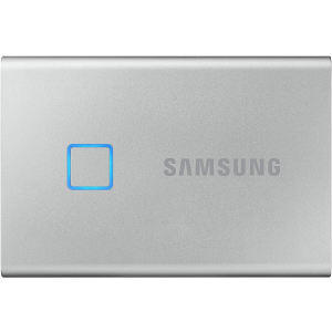 Samsung Portable SSD T7 TOUCH 2TB USB 3.2 Type-C (MU-PC2T0S/WW) External Silver в Кривому Розі