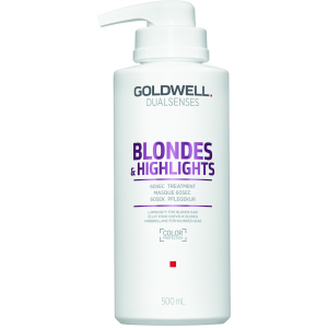 Маска Goldwell DSN Blondes&Highlights 60 секунд интенсивного действия для осветленных волос 500 мл (4021609061236)