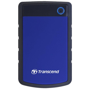 HDD накопичувач Transcend StoreJet 25H3 2TB (TS2TSJ25H3B) USB 3.0 Blue (TS2TSJ25H3B) ТОП в Кривом Роге