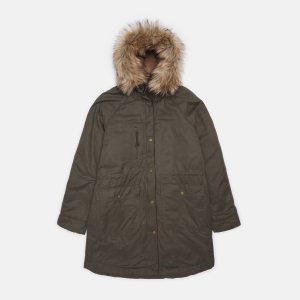 Парка H&M 6392581log L Хаки (PS2030000173754) лучшая модель в Кривом Роге