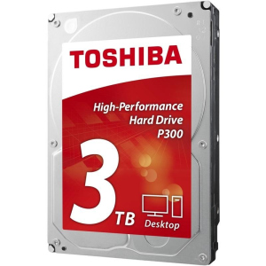 Жесткий диск HDD SATA 3 TB Toshiba P300 7200rpm 64MB (HDWD130UZSVA) ТОП в Кривом Роге