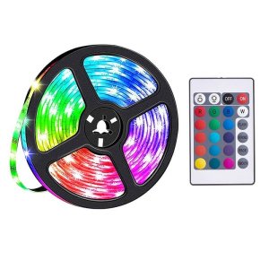 Світлодіодна стрічка HOCO RGB 4m USB cool LED light strip 4M, 20 RGB Mode, Remote|c пультом управління рейтинг