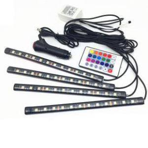 LED AMBIENT HR-01678 цветная подсветка для авто влагозащитная RGB. 50347 рейтинг