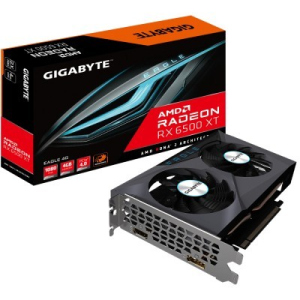 Видеокарта GIGABYTE Radeon RX 6500 XT 4Gb EAGLE (GV-R65XTEAGLE-4GD) лучшая модель в Кривом Роге