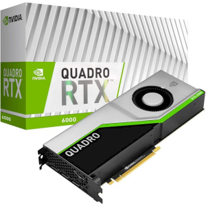 Відеокарта Dell NVIDIA Quadro RTX 6000, 24GB, 4xDP+ 1 Virtual Link (490-BFCZ) ТОП в Кривому Розі