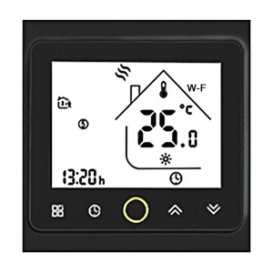 Терморегулятор In-Therm PWT-002 Wi-Fi Чорний краща модель в Кривому Розі