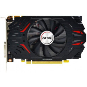 AFOX PCI-Ex GeForce GTX 750 2GB GDDR5 (128bit) (1020/5000) (DVI, VGA, HDMI) (AF750-2048D5H6-V3) надежный