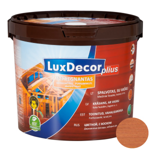 Просочення для дерева Lux Decor (каштан) (10 літрів) краща модель в Кривому Розі