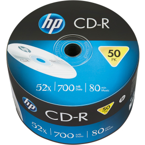HP CD-R 700 MB 52x 50 шт (69300) ТОП в Кривом Роге
