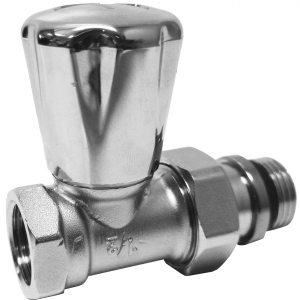 Кран радиаторный CALEFFI 1/2" прямой (412422)