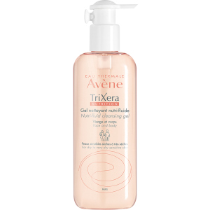 Очищающий гель Avene TriXera Nutrition для сухой кожи лица и тела 400 мл (3282770074710) ТОП в Кривом Роге