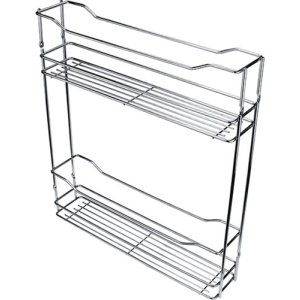 Карго-корзина 150 мм 2 полки Хром (DC104924) лучшая модель в Кривом Роге