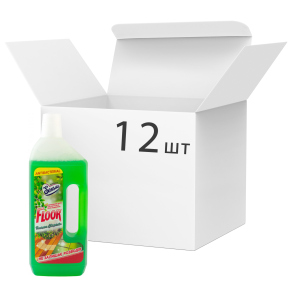 Упаковка засобу для миття універсального Floor Весняна свіжість 750 мл х 12 шт (4820167004354) ТОП в Кривому Розі