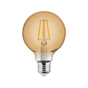 Лампа RUSTIC GLOBE-6 6W Filament led E27 2200К (Horoz Electric) рейтинг