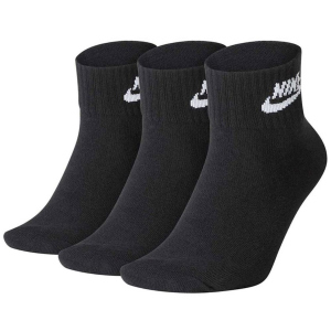 Набір шкарпеток Nike U Nk NSW Evry Essential Ankle 3Pr SK0110-010 S (34–38) 3 пари Чорний (193145890510) в Кривому Розі