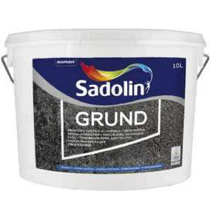 Грунт дисперсионный SADOLIN GRUND для впитывающих поверхностей белый (база ВW) 10л надежный