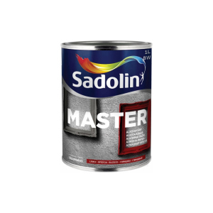 Эмаль алкидная SADOLIN MASTER 90 универсальная белая - база ВW 1л рейтинг