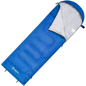 Спальний мішок KingCamp Oasis 250XL Left Blue (KS3222_BLUE_L) краща модель в Кривому Розі