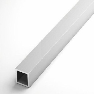 Труба алюмінієва квадратна Segreto анодована срібло 50х50х3 мм 1м (уп.,10шт) в Кривому Розі