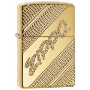 Запальничка Zippo 169 Zippo Coiled Armor Золотиста (Zippo 29625) в Кривому Розі