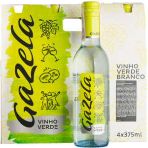 купити Вино Sogrape Vinhos Gazela Vinho Verde біле напівсухе 4 х 0,375 л 9% (5601012005011)