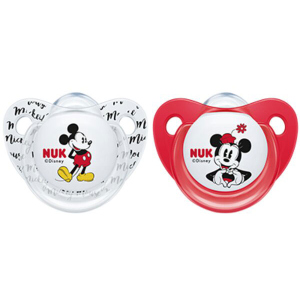 Пустышка Nuk Trendline Disney Mickey с 6 месяцев 2 шт (4008600313038) ТОП в Кривом Роге