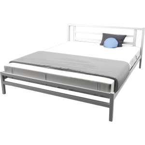 Двуспальная кровать Eagle Glance 140 х 200 White (Е3247) лучшая модель в Кривом Роге