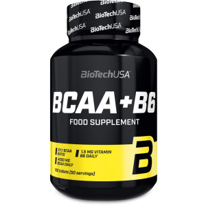 Амінокислоти Biotech BCAA+b6 100 таблеток ТОП в Кривому Розі