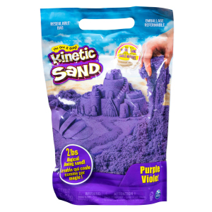 Пісок для дитячої творчості Kinetic Sand Colour Фіолетовий 907 г (71453P) в Кривому Розі