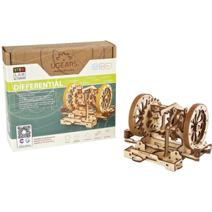 Механічний пазл Ugears Диференціал (4820184121089) краща модель в Кривому Розі