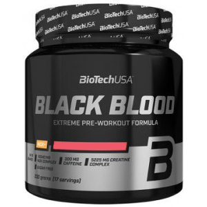 Передтренувальний комплекс BioTech Black Blood NOX+ 330 г Чорниця-лайм (5999076232376) ТОП в Кривому Розі