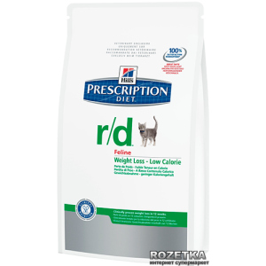 Сухой корм для кошек Hills Prescription Diet Feline r/d 5 кг (4318,08) (052742431802) лучшая модель в Кривом Роге