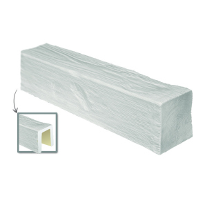 Балка декоративна з поліуретану "Модерн" Decowood ED 107 (4м) classic біла 6х9 в Кривому Розі