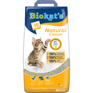 Наповнювач для котячого туалету Biokats Natural Бентонітовий комкуючий 10 кг (10 л)(4002064614642/4002064617121) в Кривому Розі