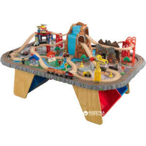 Залізниця KidKraft Waterfall Junction Train Set and Table (17498) ТОП в Кривому Розі