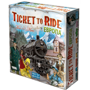 Настольная игра Hobby World Ticket to Ride: билет на поезд Европа (4620011810328) в Кривом Роге