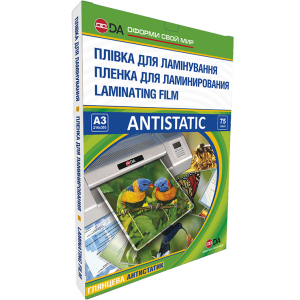 Плівка для ламінації DA глянець A3 303 х 426 мм 75 мкм (11201011306YA) ТОП в Кривому Розі