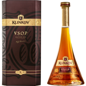 Бренди Klinkov VSOP 0.5 л в коробке 5 лет выдержки 40% (4820073560173) ТОП в Кривом Роге